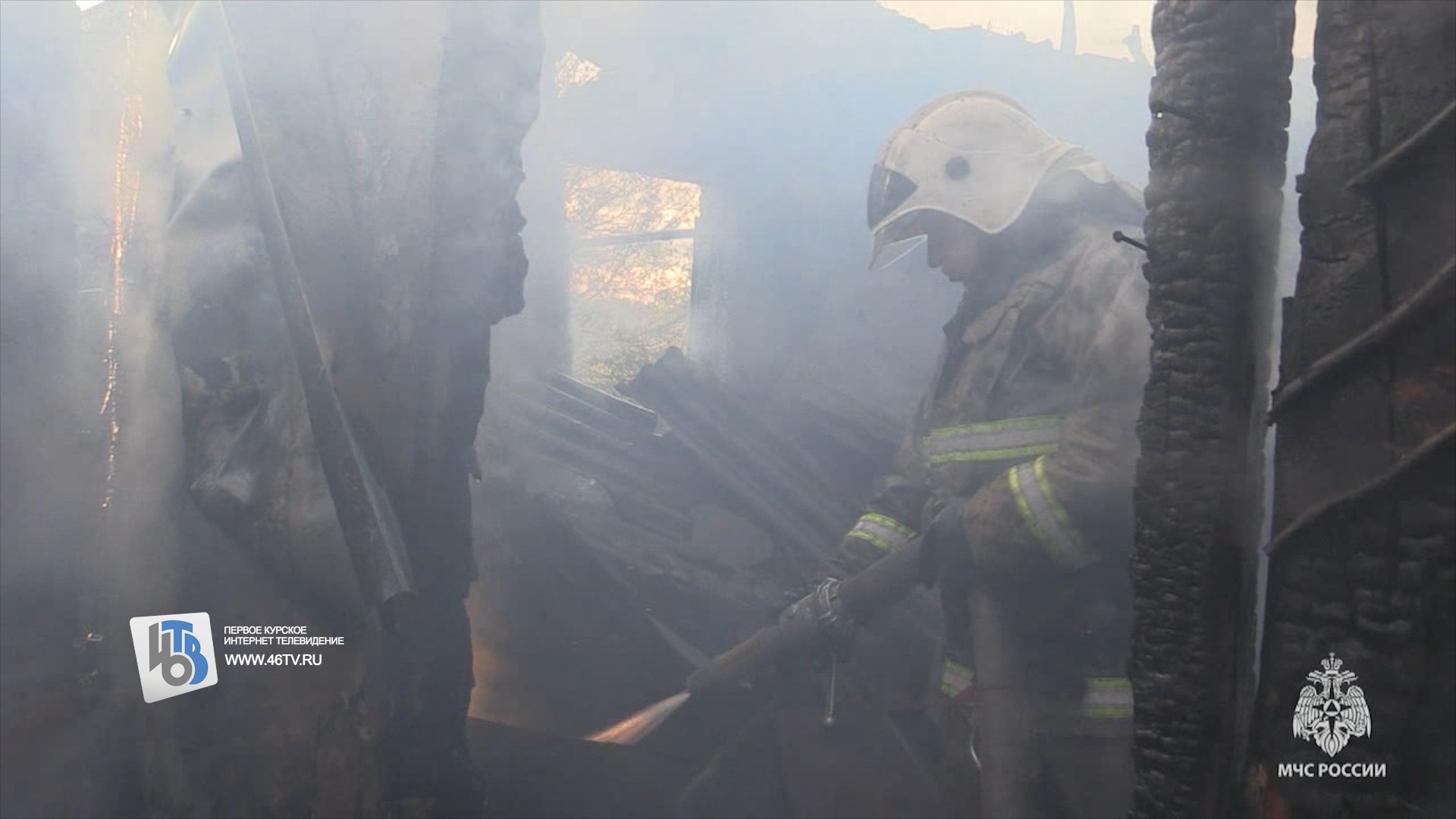 Пожар с гибелью в Дерюгино 03.10.23